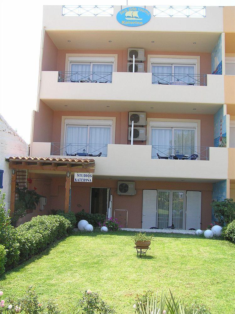 Katerina Seaside Studios Platanias Exterior foto