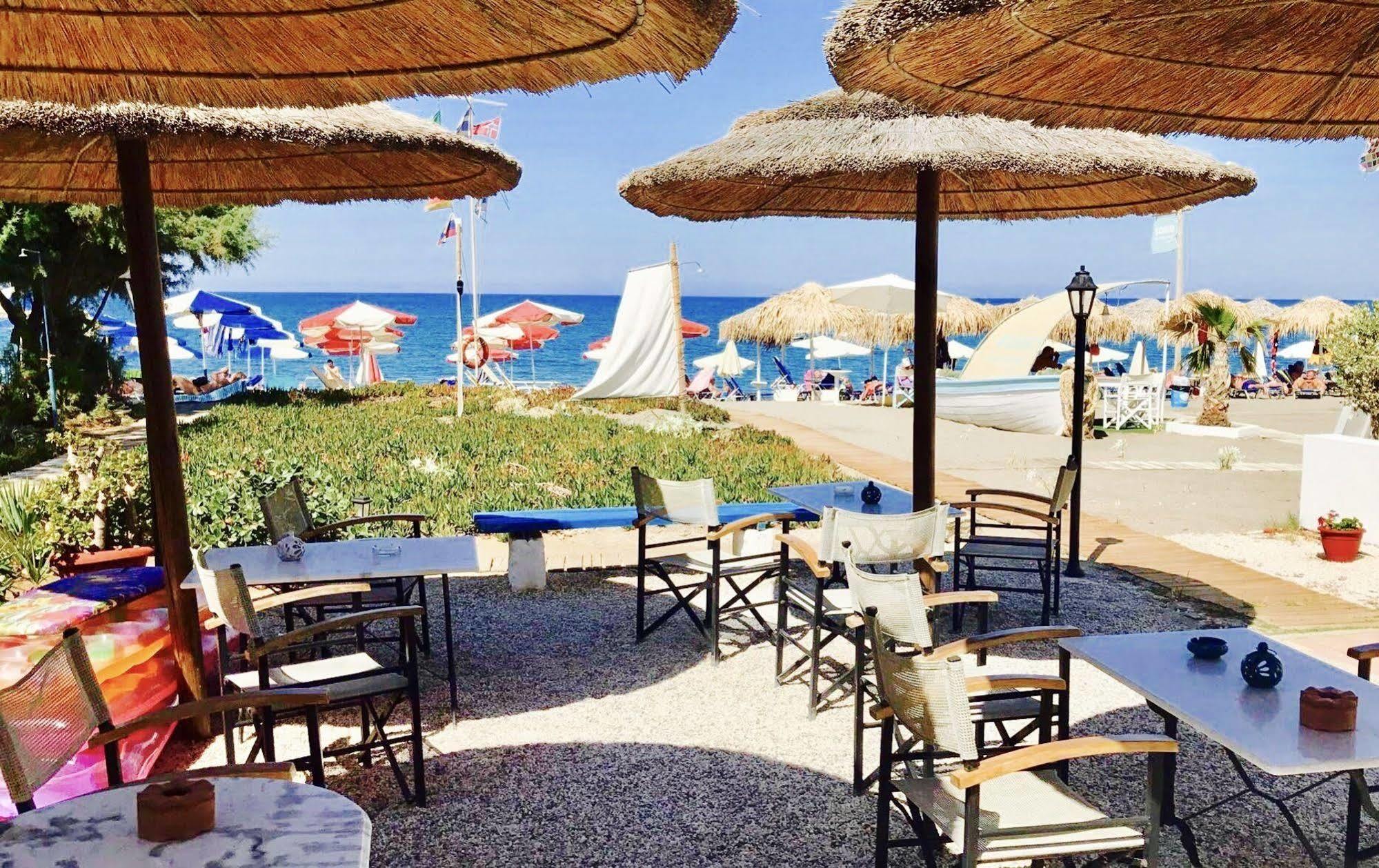 Katerina Seaside Studios Platanias Exterior foto
